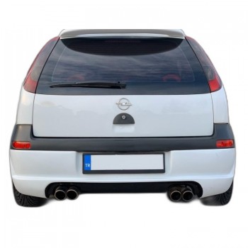 Opel Corsa C (2004 - 2006) Arka Tampon - Eki (Plastik)